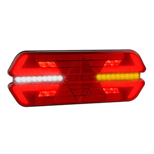 Lanterna Carreta Triplo X 24v Led Traseira Pradolux - Lado Direito