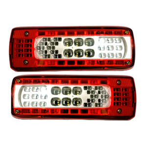 Par Lanterna Led Traseira 24v para Caminhões tipo Volvo